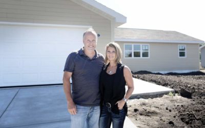 Hendrickses Donate Accessible Home for Vet with Family. Featured in The Janesville Gazette.